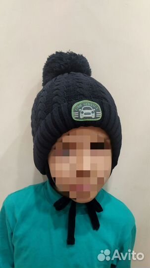 Шапка для мальчика зимняя