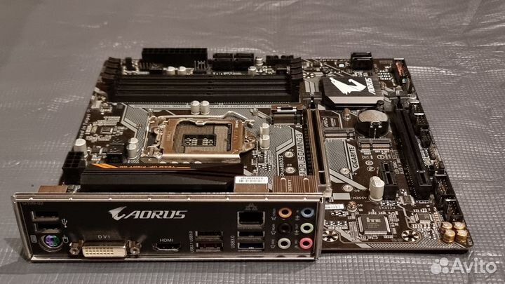 Материнская плата gigabyte b360m