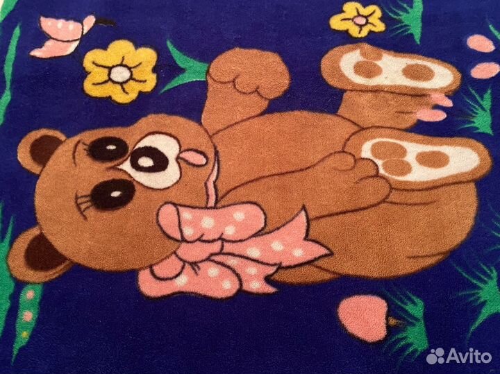 Плед детский плюшевый