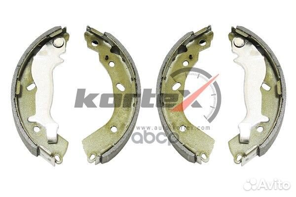 Колодки барабанные hyundai getz d180mm (без AB