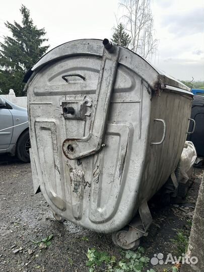Контейнер мусорный металлический