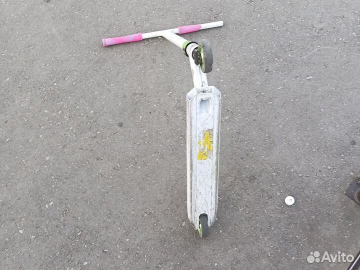 Трюковой самокат кастом б/у