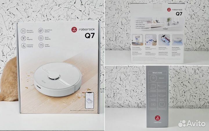 Робот-пылесос Xiaomi Roborock Q7 Русская версия