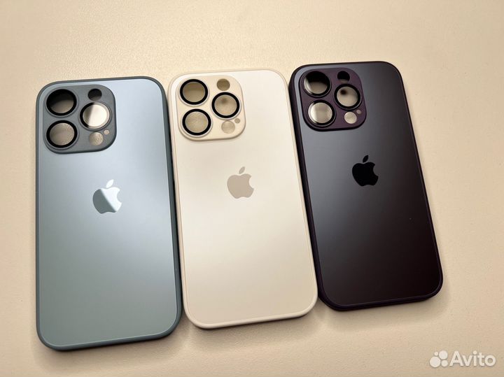 Чехол на айфон 15 про с защитой камеры