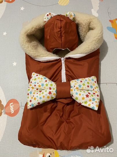 Конверт-одеяло на выписку и в коляску