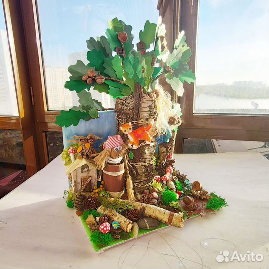 Поделка Лукоморье