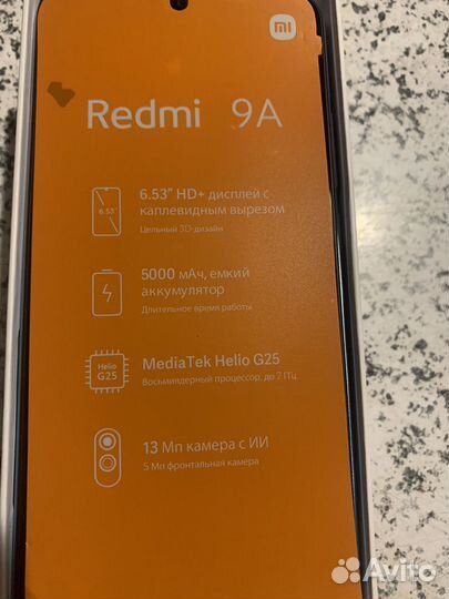Redmi 9a новый