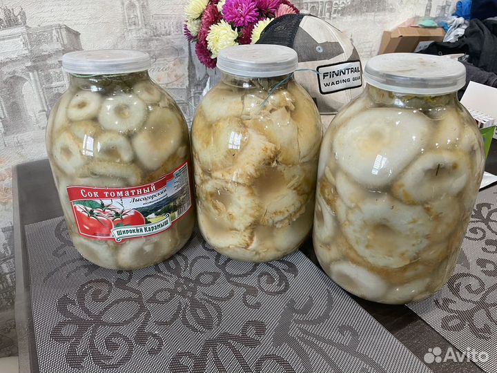 Грузди соленые