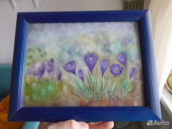 Картина акварель