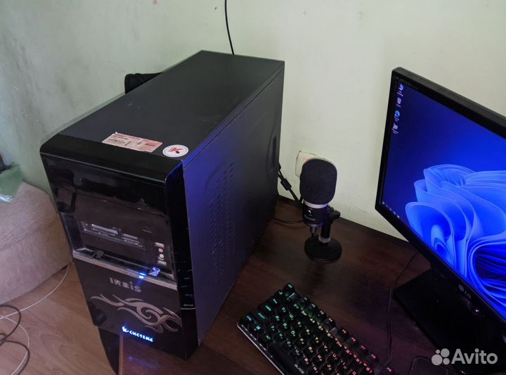 Игровой пк 4 ядра/Intel/SSD/500GB/450W/HD5850