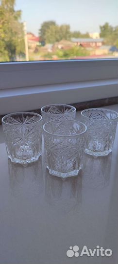 Стопочки хрусталь