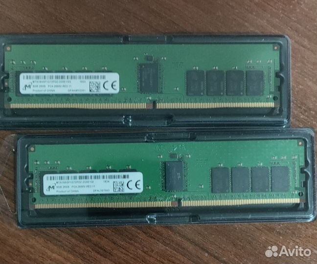 DDR4 ECC Reg 2*8GB Samsung/Micron