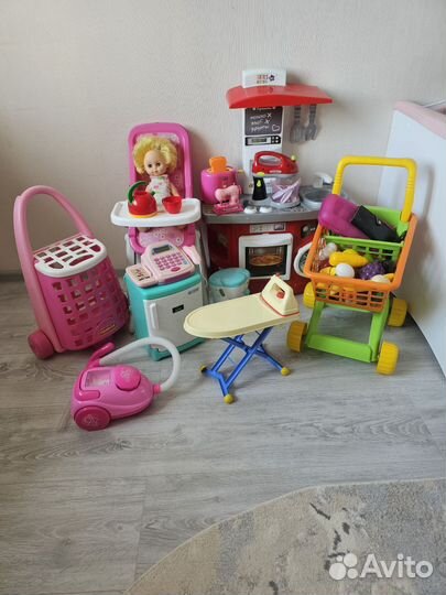 Игрушки пакетом для девочки