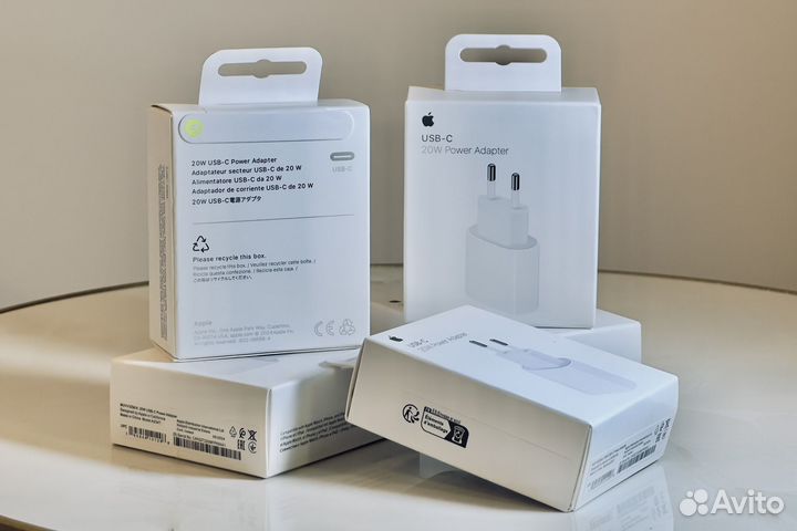 Зарядка на iPhone 20w Type-C