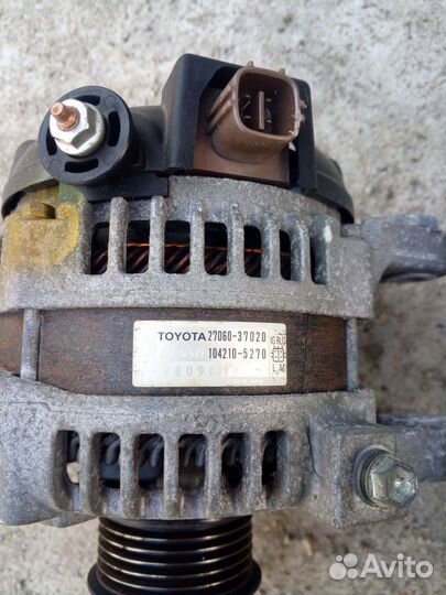 Генератор Toyota 1ZR 2ZR 3ZR