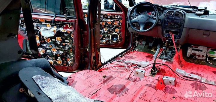 Шумоизоляция, установка музыки, автозвук