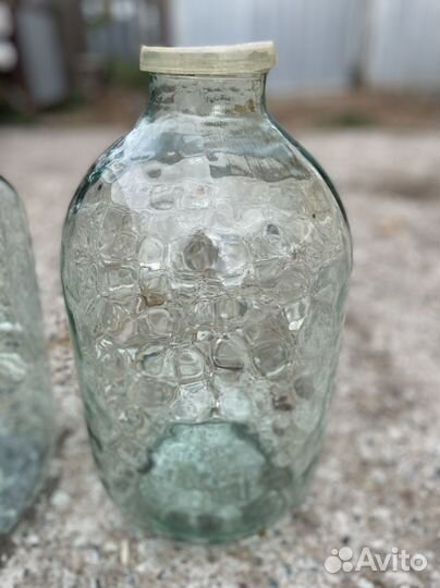 Бутыль 10 литров стекло