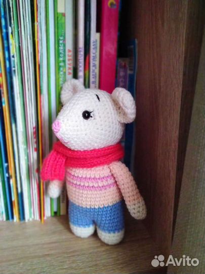 Мышка-малышка ручная работа