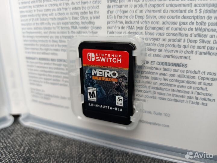 Metro Redux Nintendo Switch