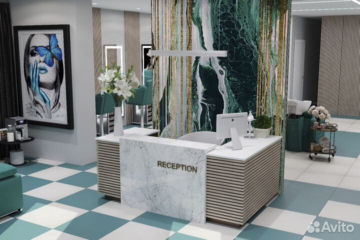 Плитка керамогранит 120x60 Розовый