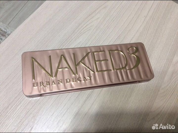 Naked Urban Decay 3 палетка теней
