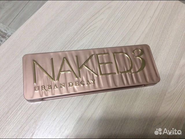 Naked Urban Decay 3 палетка теней