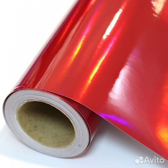 Пленка лазерный хром серебро черный красный