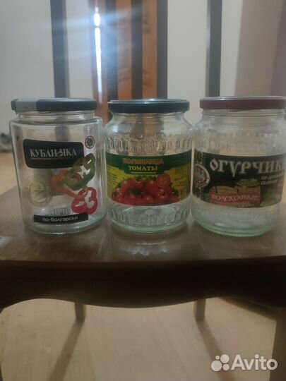 Банки стеклянные