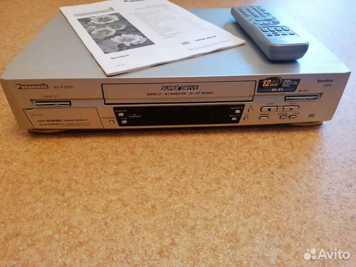 Видеомагнитофон panasonic NV-FJ620