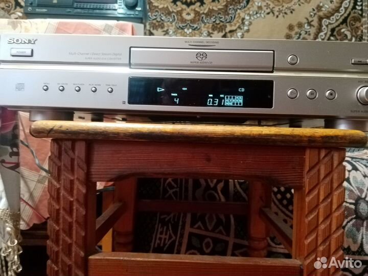 Усилитель Sony AV531, проигрыватель CD Sony 600