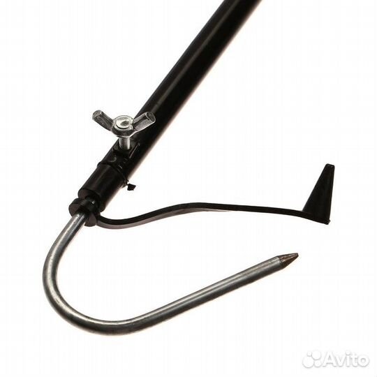 Багорик телескопический металлический, ручка дерев