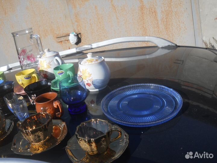 Посуда разная бу и новая стекло и нержавейка