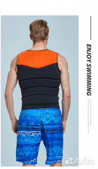 Спасательный жилет неопреновый новый