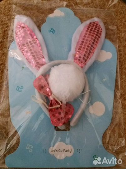 Розовый зайчик