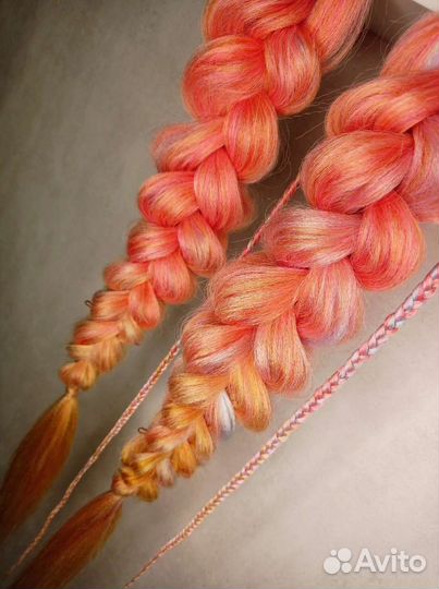 Съёмные косы Косы на заколках