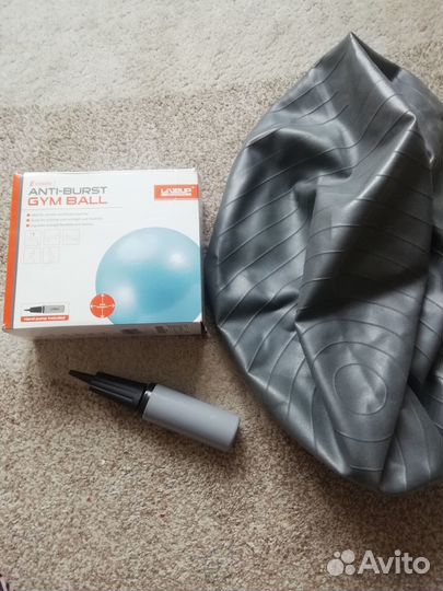 Мяч для фитнеса фитбол и насос
