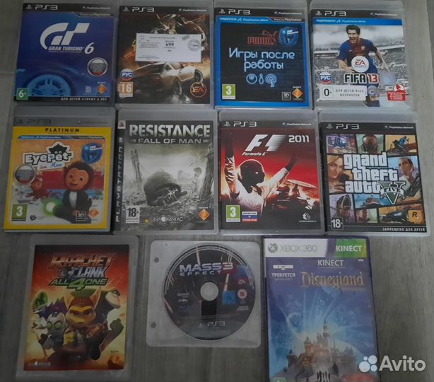 Игры на ps3 и xbox 360