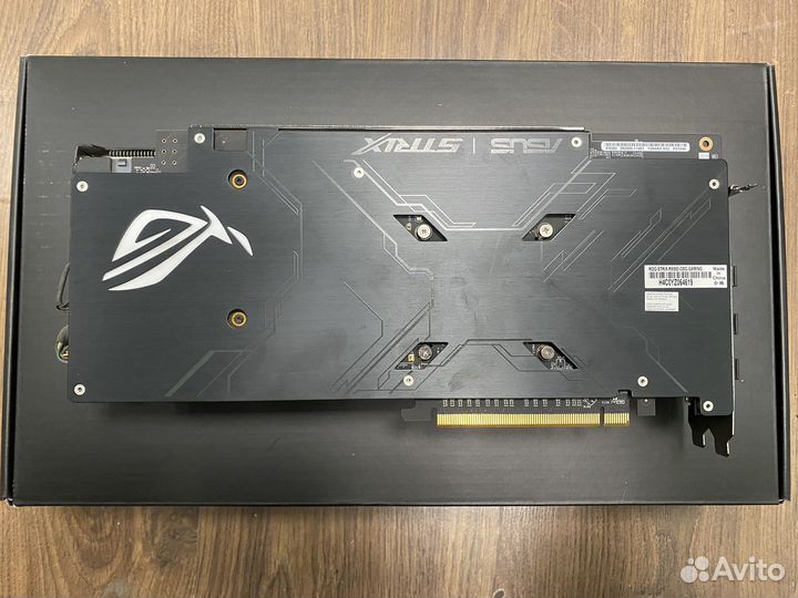Видеокарта asus strix rx 580 8 gb