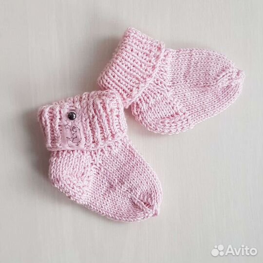 Вязаные носочки