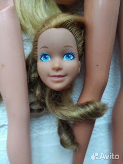 Головы и тела кукол барби Mattel