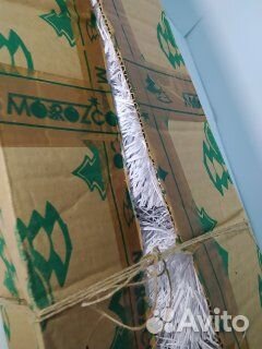 Ель Скандинавская белая 1,0м пласт.подставка 2810