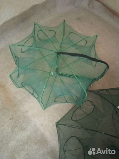 Раколовки зонтик 6- 8вх и книжка-8ах