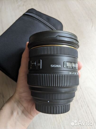 Объектив Sigma 24-70mm f 2.8 для canon