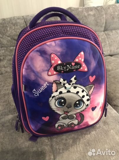 Ранец + пенал + мешок для обуви для девочки