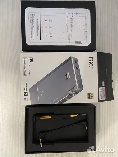 Цап, усилитель для наушников fiio Q5
