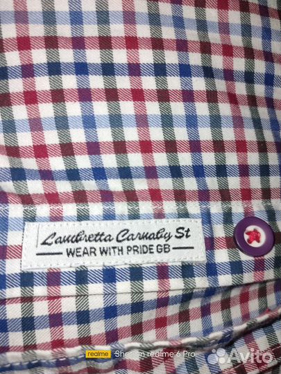 Рубашка мужская с коротким рукавом Lambretta