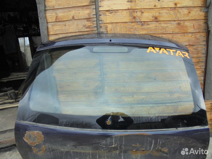 Стекло заднее ваз таз Калина