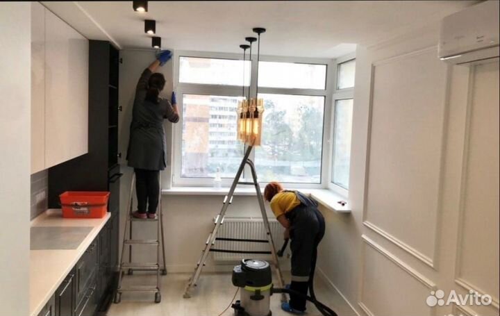 Уборка квартиры Уборка дома Уборка дачи мойка окон