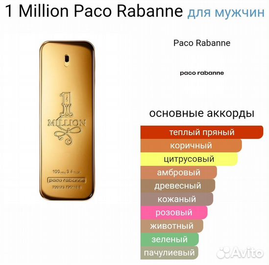 Paco Rabanne 1 Million 66 ml