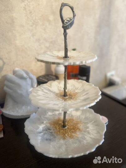 Фруктовница из эпоксидной смолы